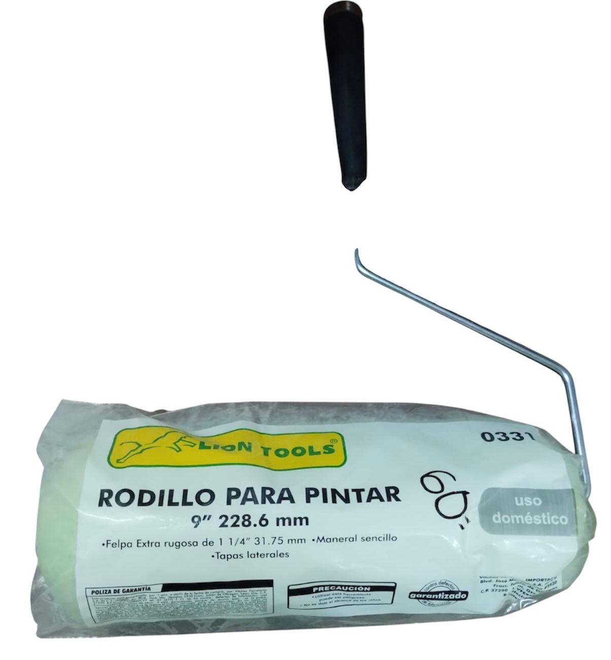 Rodillo Aspero 1 1/4 X 9